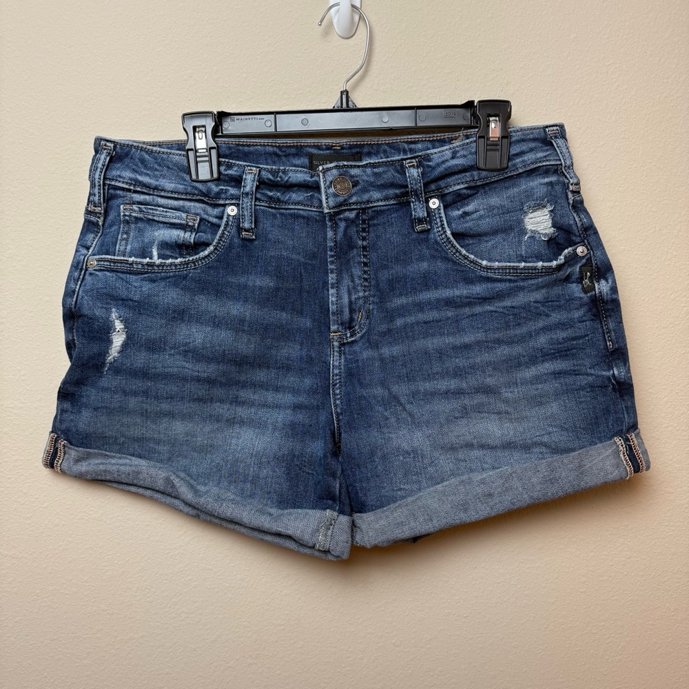 Silver Jeans | Boyfriend Jean Shorts